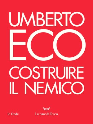 Costruire il nemico - ebook